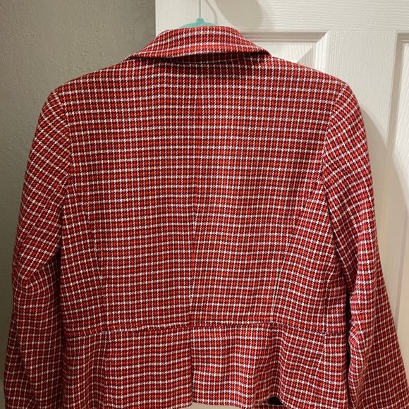 Liz Claiborne Plaid Blazer - Picture 3 of 3
